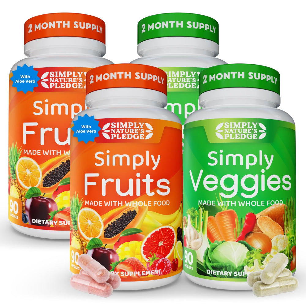 Simply Nature's Pledge bottle pour for convenient daily energy support.