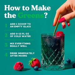 Glass with shake demonstrates easy mix for on-the-go energy