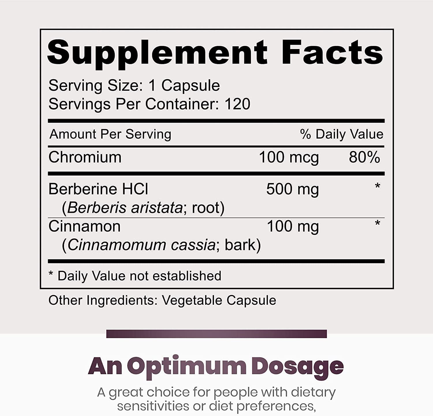 Simply Natures Pure berberine HCl capsules close-up for easy daily dosing and routine.