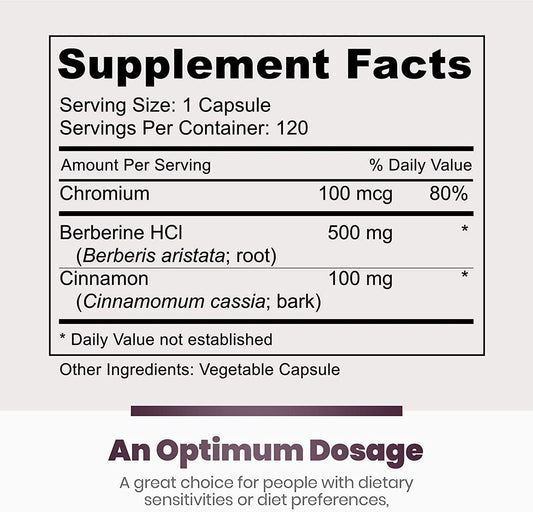 Simply Natures Pure berberine HCl capsules close-up for easy daily dosing and routine.