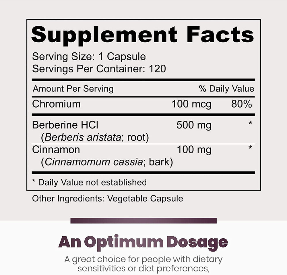 Close-up of Berberine HCl capsules highlighting GI comfort and circulation potential.
