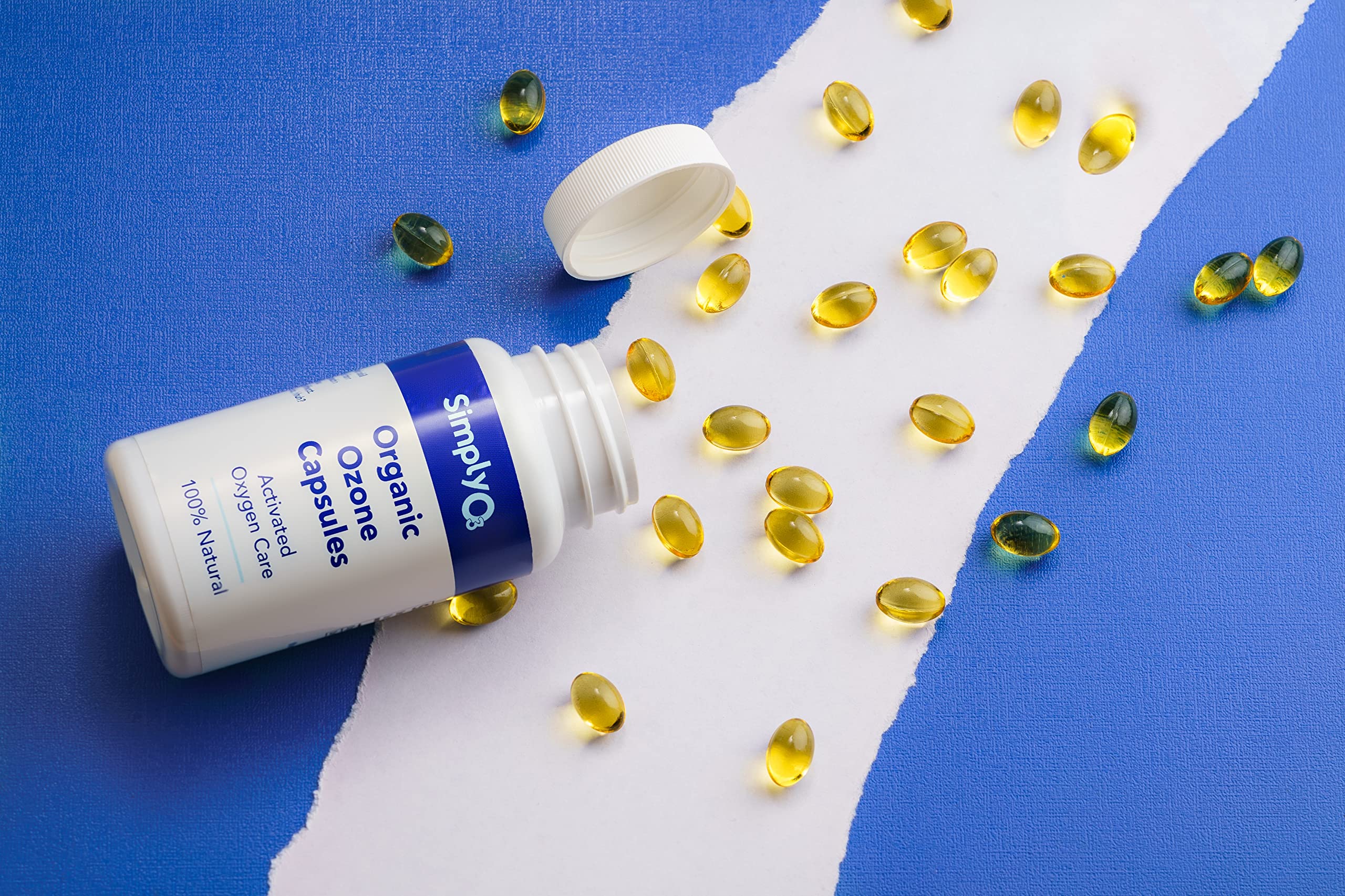 Simply O3 label highlights potency and standardized peroxide value