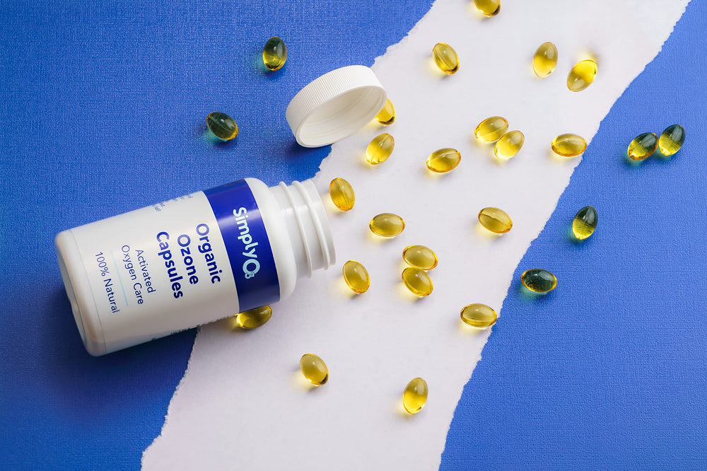 Simply O3 label highlights potency and standardized peroxide value