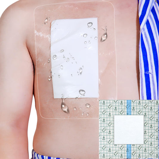 SinaiSea dialysis shower cover large 10x10 protects port during shower