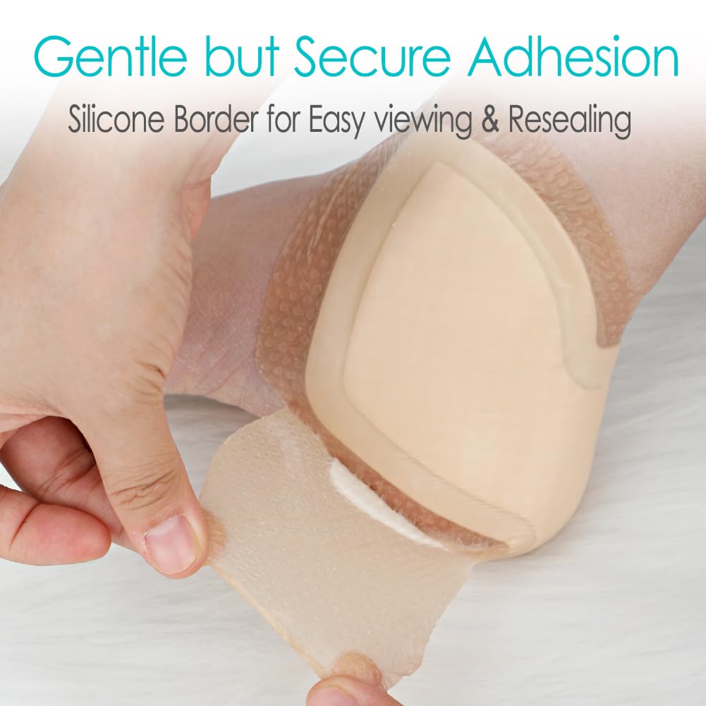 SinaiSea waterproof breathable dressing maintains moisture while blocking bacteria and preventing leakage.