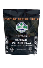 SINGHS Kava Powder jar closeup highlighting fine texture for relaxing evenings.