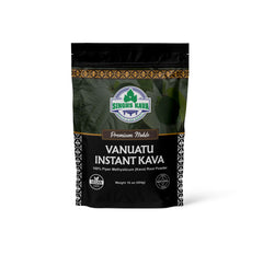 SINGHS Micronized Kava Powder bottle pour for fast, smooth dissolution.