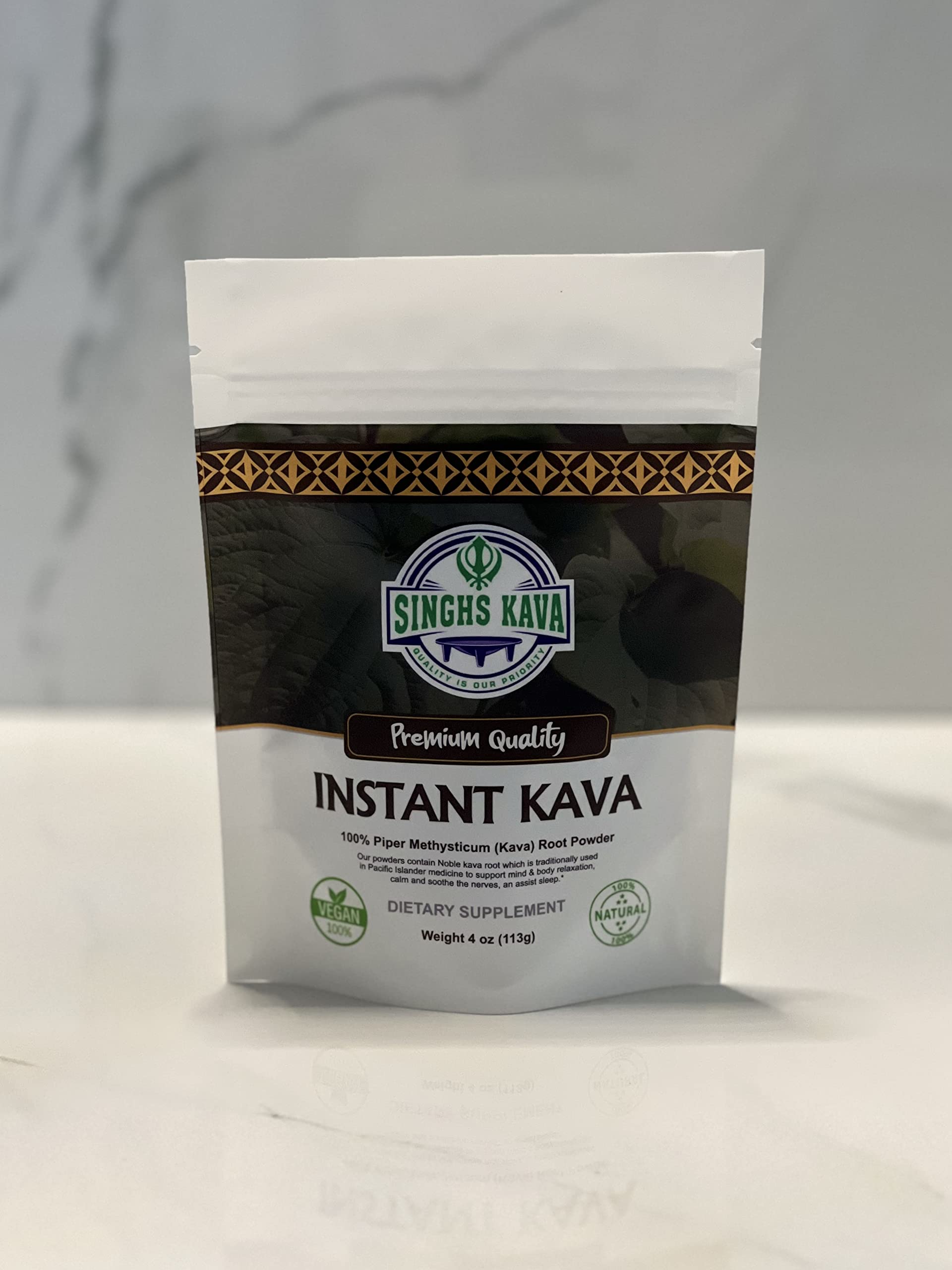 SINGHS easy-dissolve kava into beverage for fast, smooth sipping.
