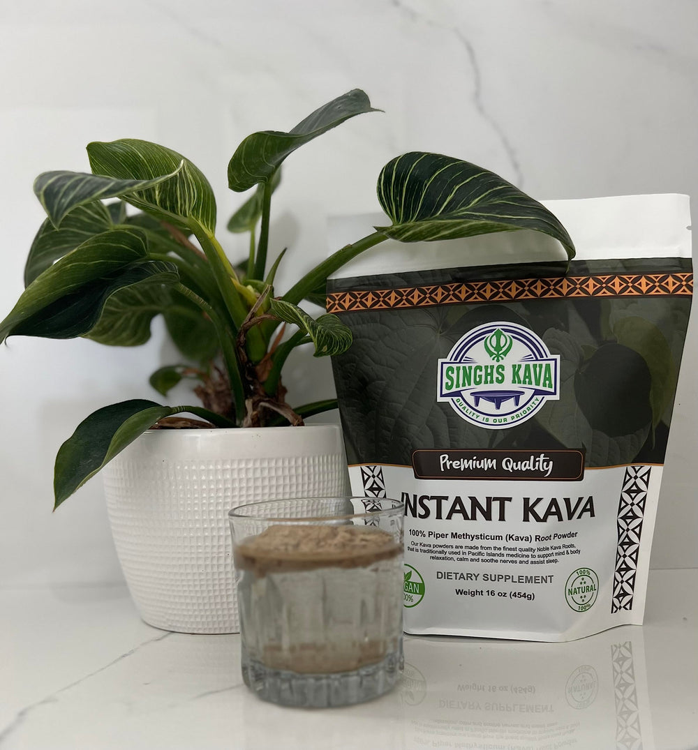 SINGHS fiber-removed texture promotes smooth, grit-free sip.