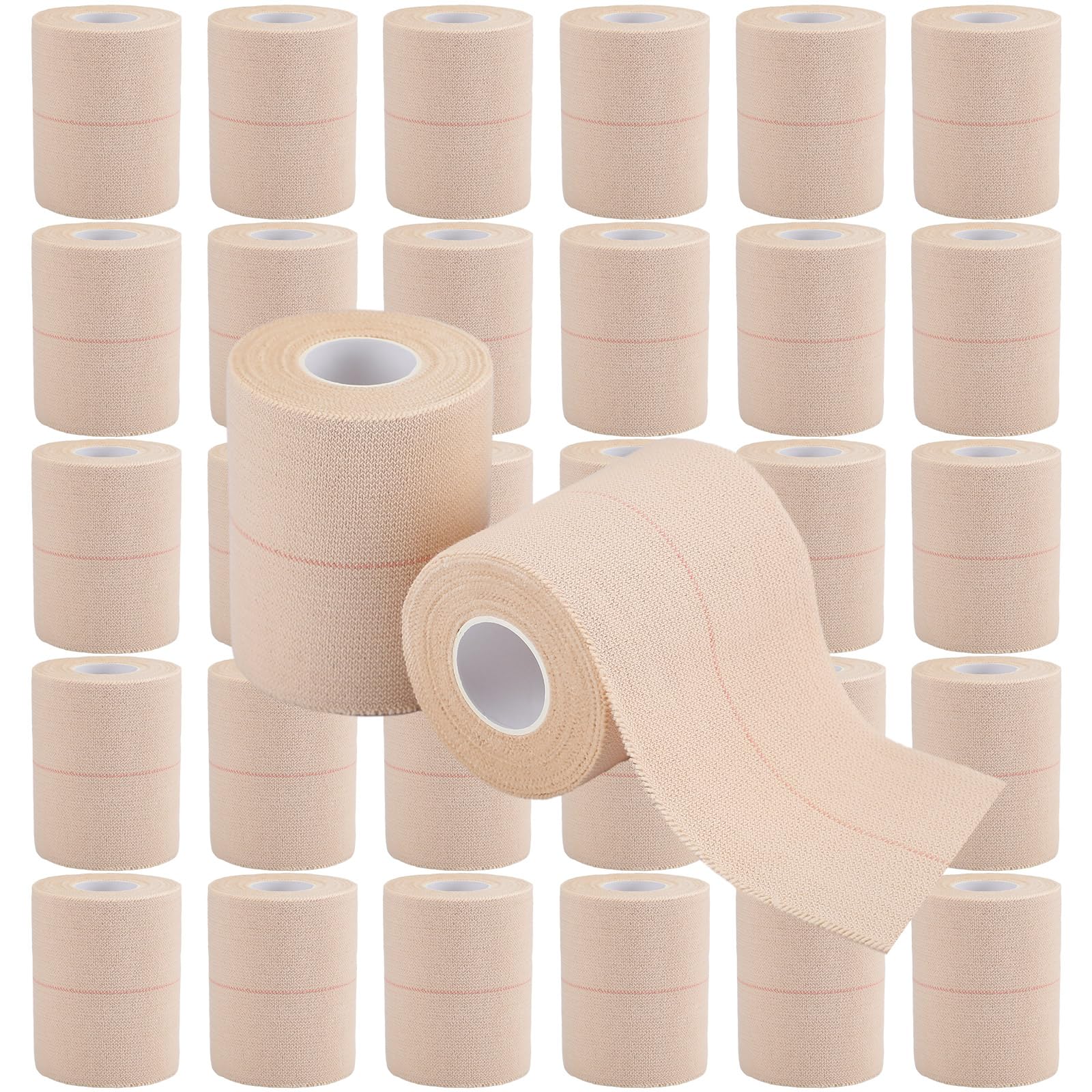 Sinmoe 30-rolls elastic bandage wrap for secure, adjustable coverage during activity.