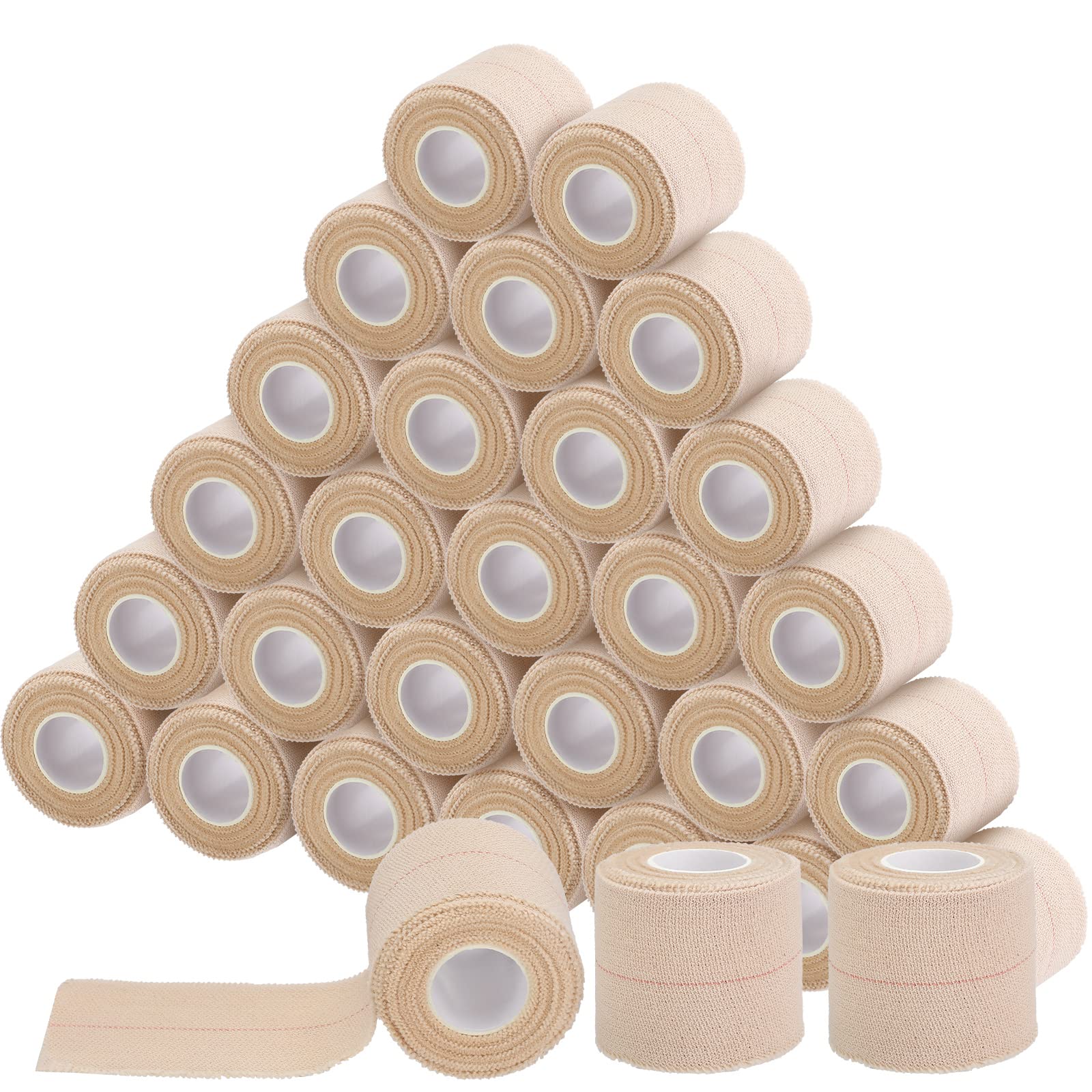 Sinmoe 30-roll elastic tape bandage, 2-inch width, versatile joint support during activity