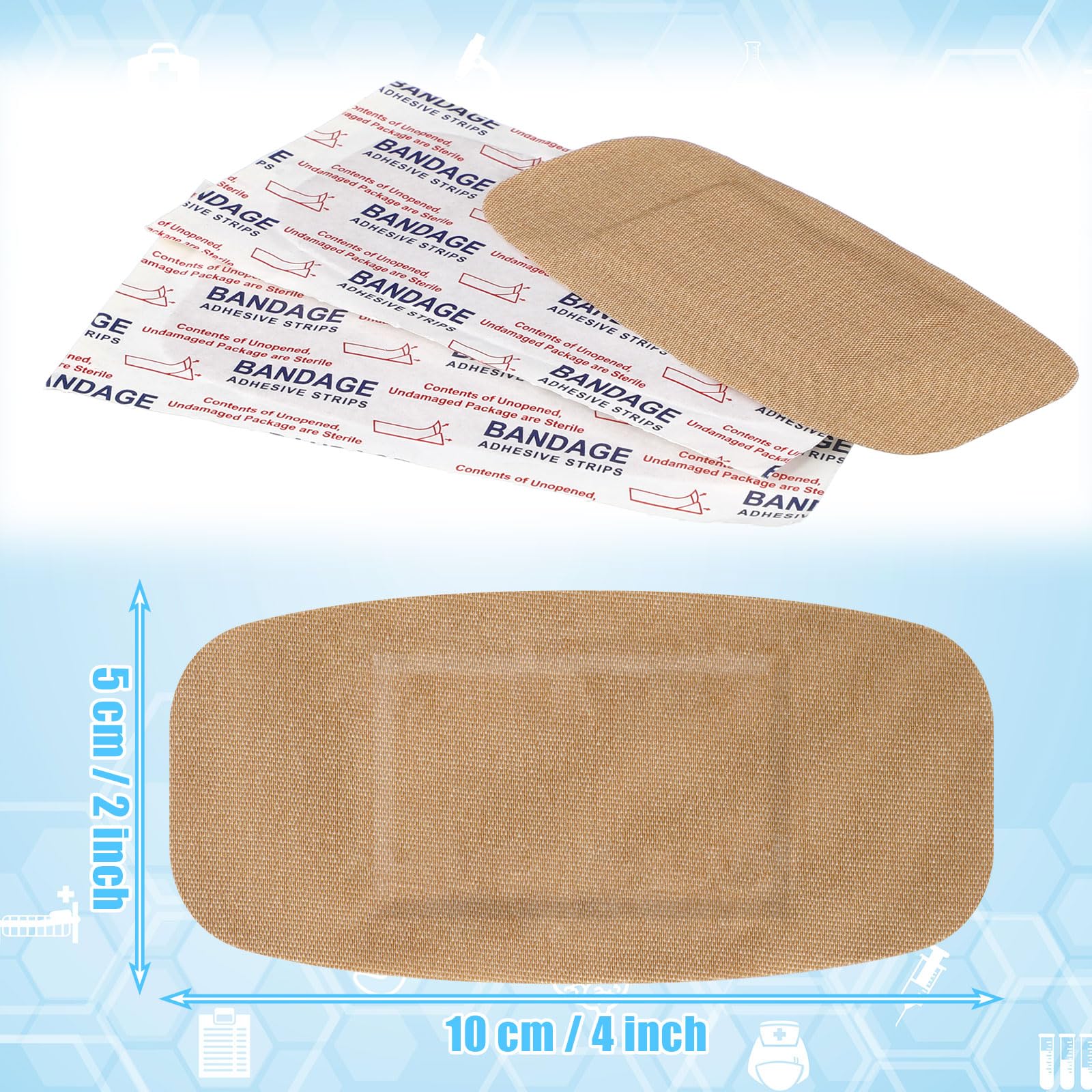 Sinmoe breathable fabric bandages promote comfortable daily wear