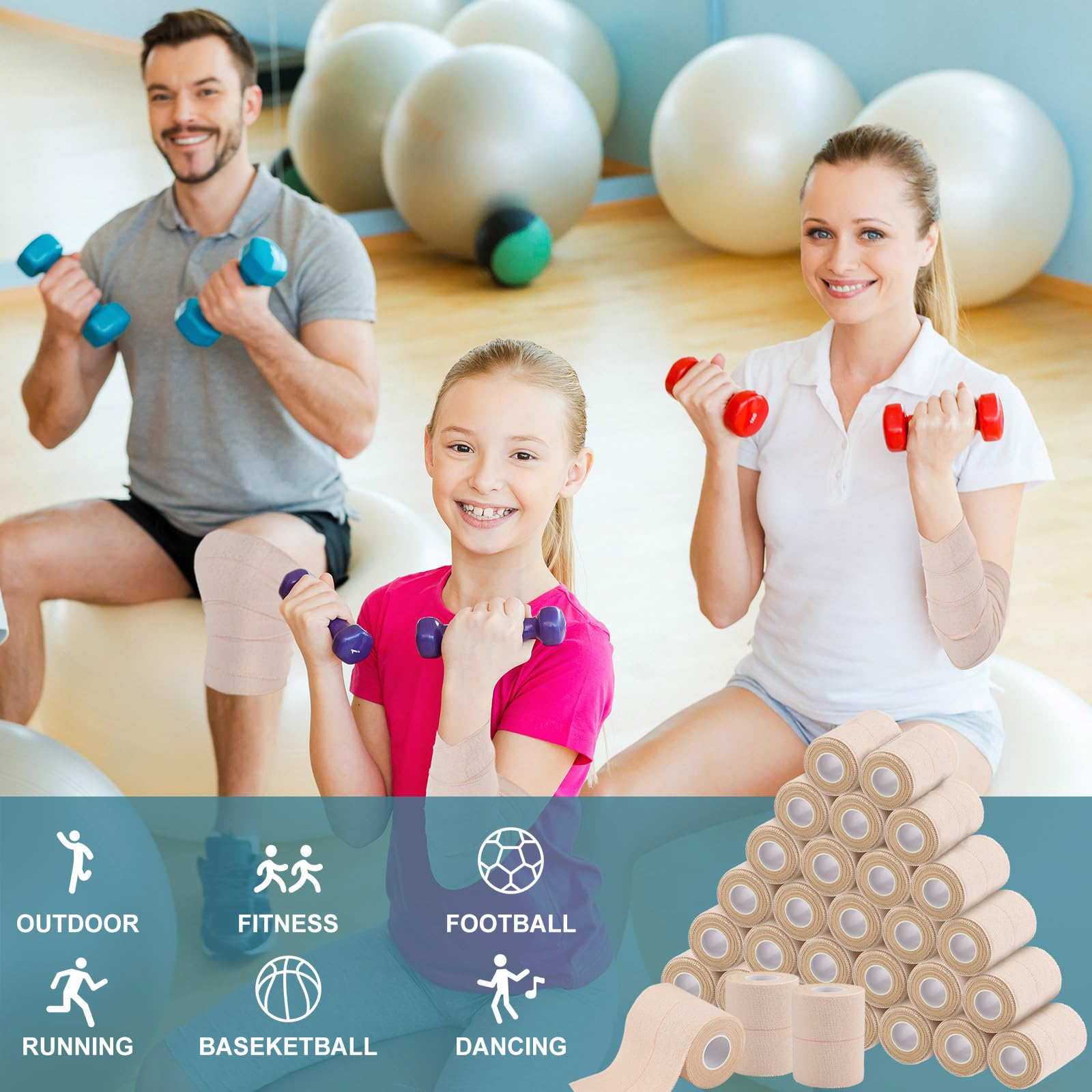 Sinmoe 30 rolls offer versatile use for daily tasks and outdoor activities.