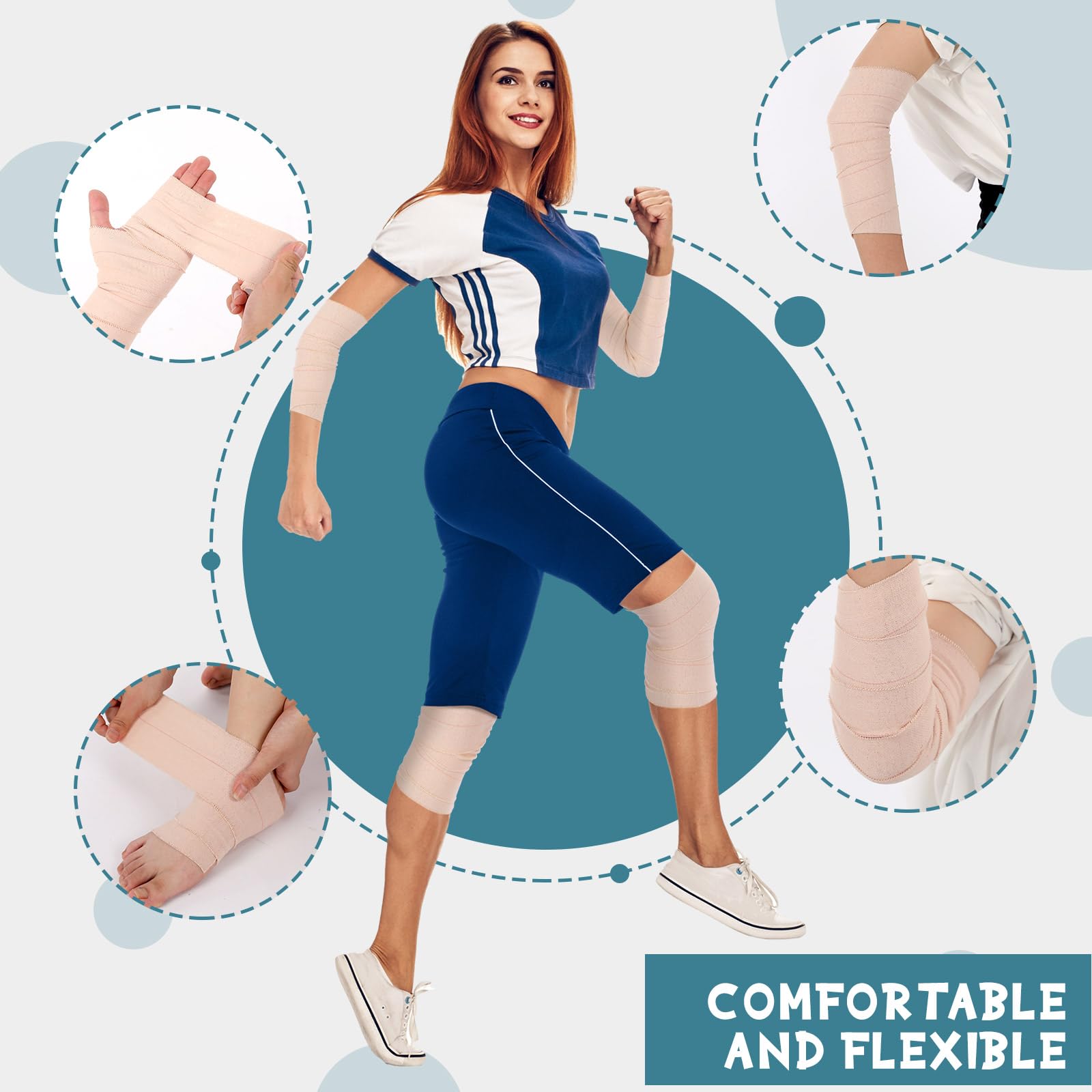 Sinmoe strong adhesive ensures secure adhesion even with sweat or water.