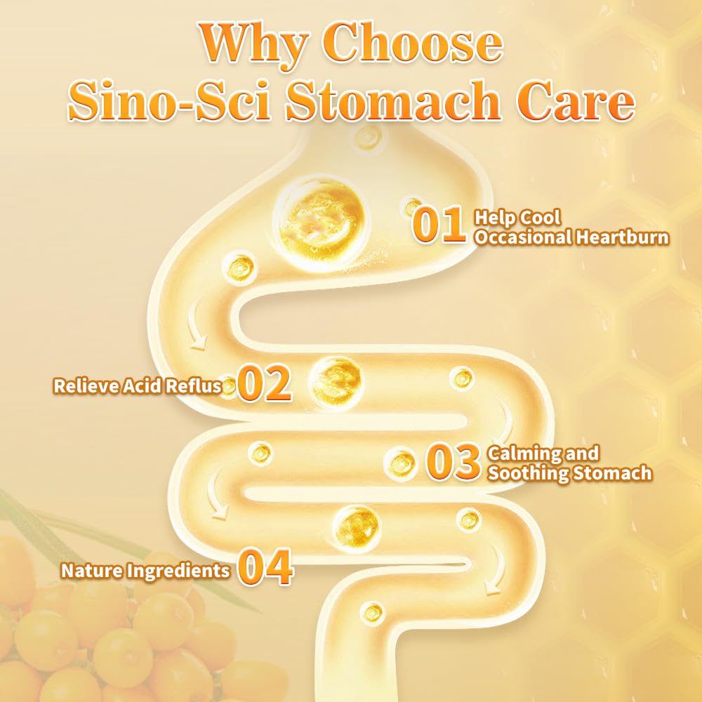 Sino-Sci Stomach Care packaging closeup showcasing brand trust