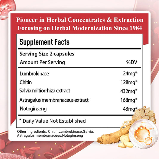 Sino-Sci Vessel Clean label close-up highlighting GMP quality and FDA registration.