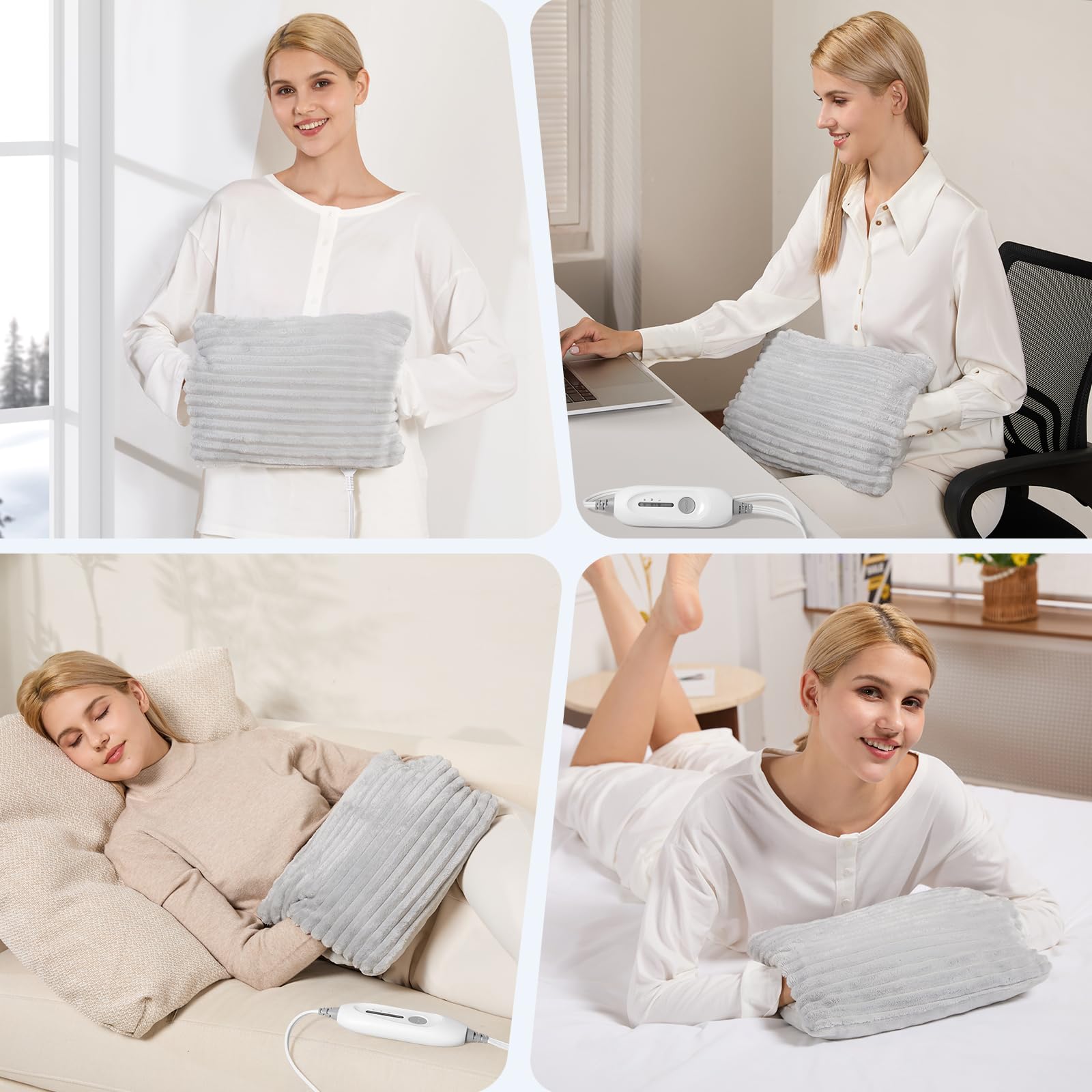 SINORIKO Hand Warmer features soft-flannel fabric for cozy warmth and comfort.