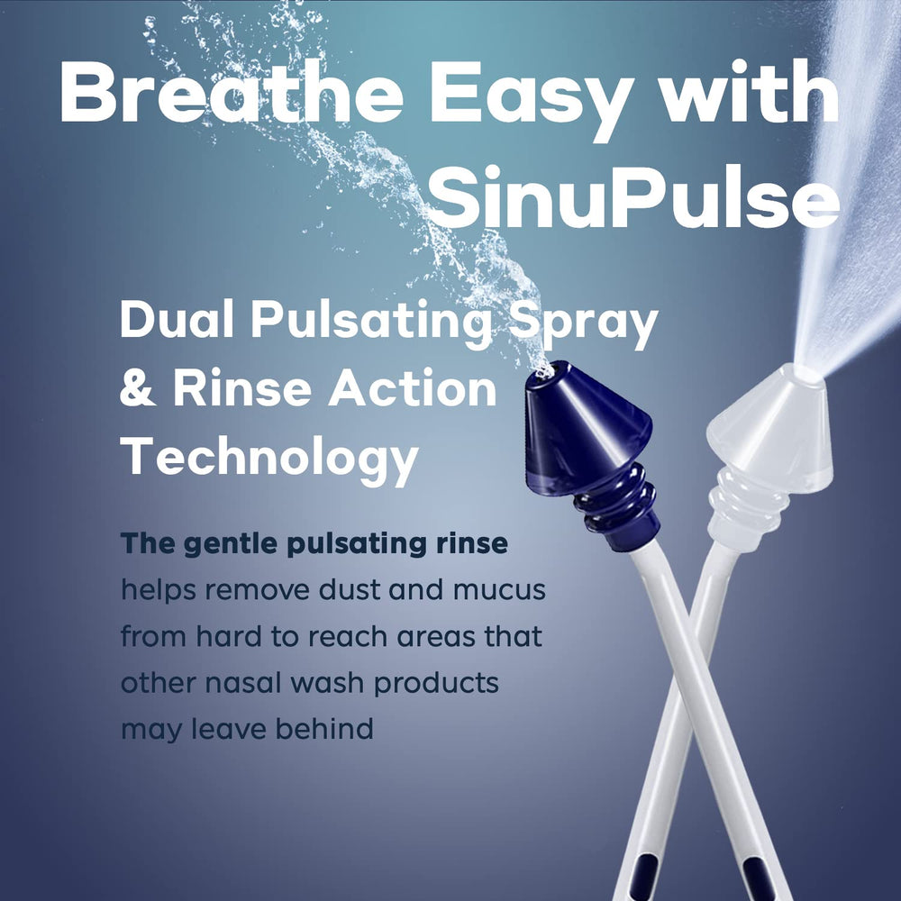 SINU PULSE ELITE 360-degree swivel tip for comfortable control.