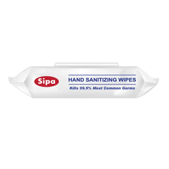 SIPA soft-textured wipes feel gentle on skin during daily use.