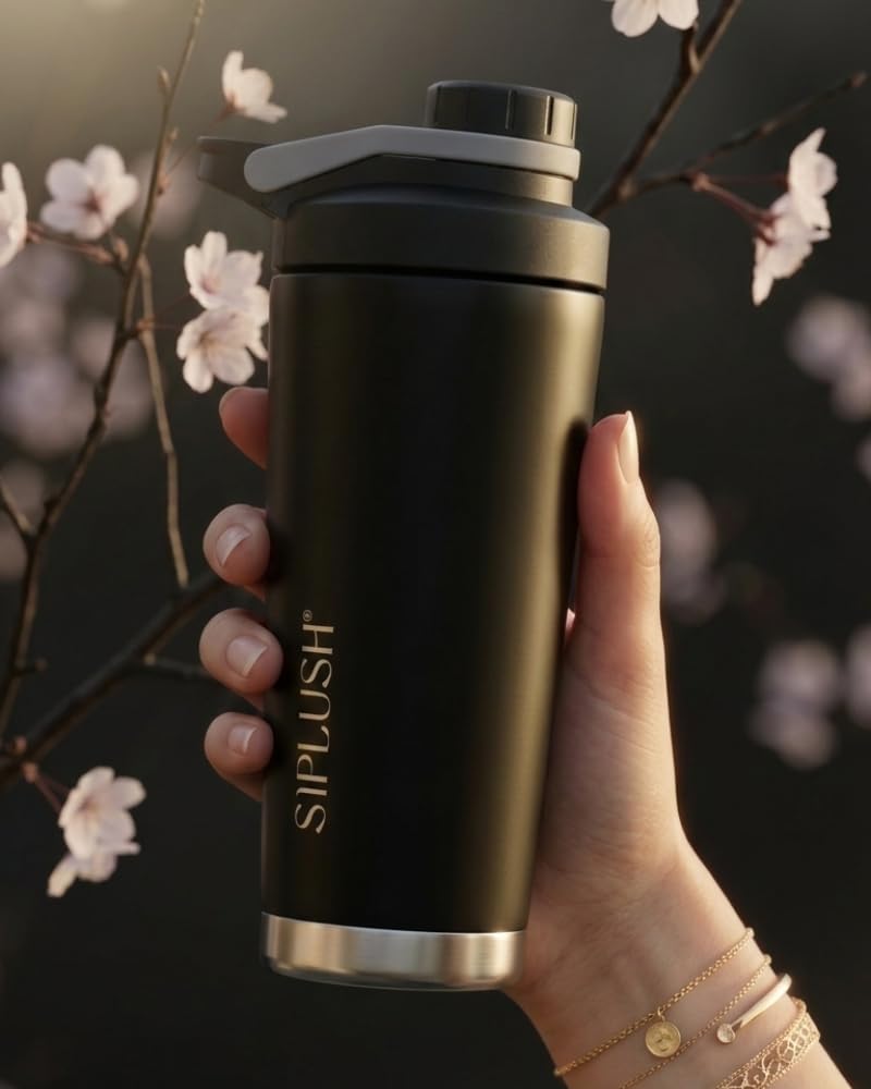 SIPLUSH Paradise bottle twist-off cap seals to prevent spills during travel