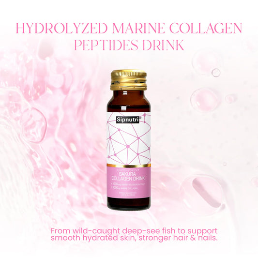 Sipnutri Sakura bottle pour captures refreshing taste for everyday use.