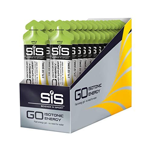 Pocket-ready SIS Gel GO Apple fuel for on-the-go performance.