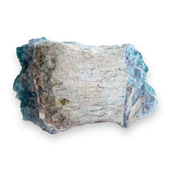 SISAMN green fluorite cluster closeup showing natural color and crystal details