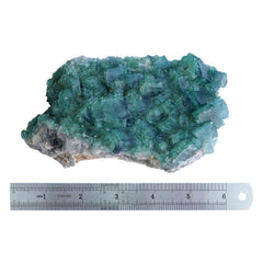 SISAMN green fluorite cluster decorative display for shelves