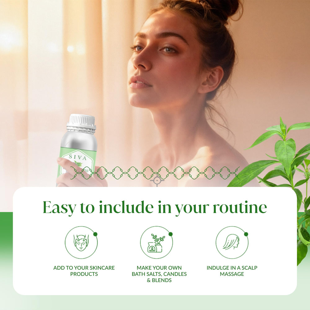 SIVA Tea Tree Oil for adding to bath or sprays.