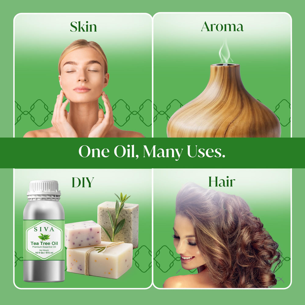 SIVA Tea Tree Oil for soaps, candles, and bath blends.