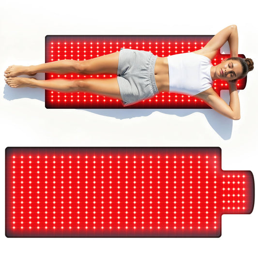 Siyiteng red light mat with full-body coverage for at-home convenience