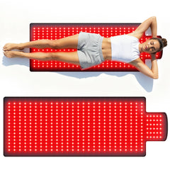 Siyiteng red light mat with full-body coverage for at-home convenience