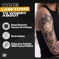 Skin Grip 4-way stretch patch enables easy, flexible application