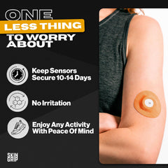 Breathable, latex-free Skin Grip adhesive is skin-friendly