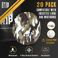 Skin Grip uses medical-grade materials to stay skin-friendly and comfortable
