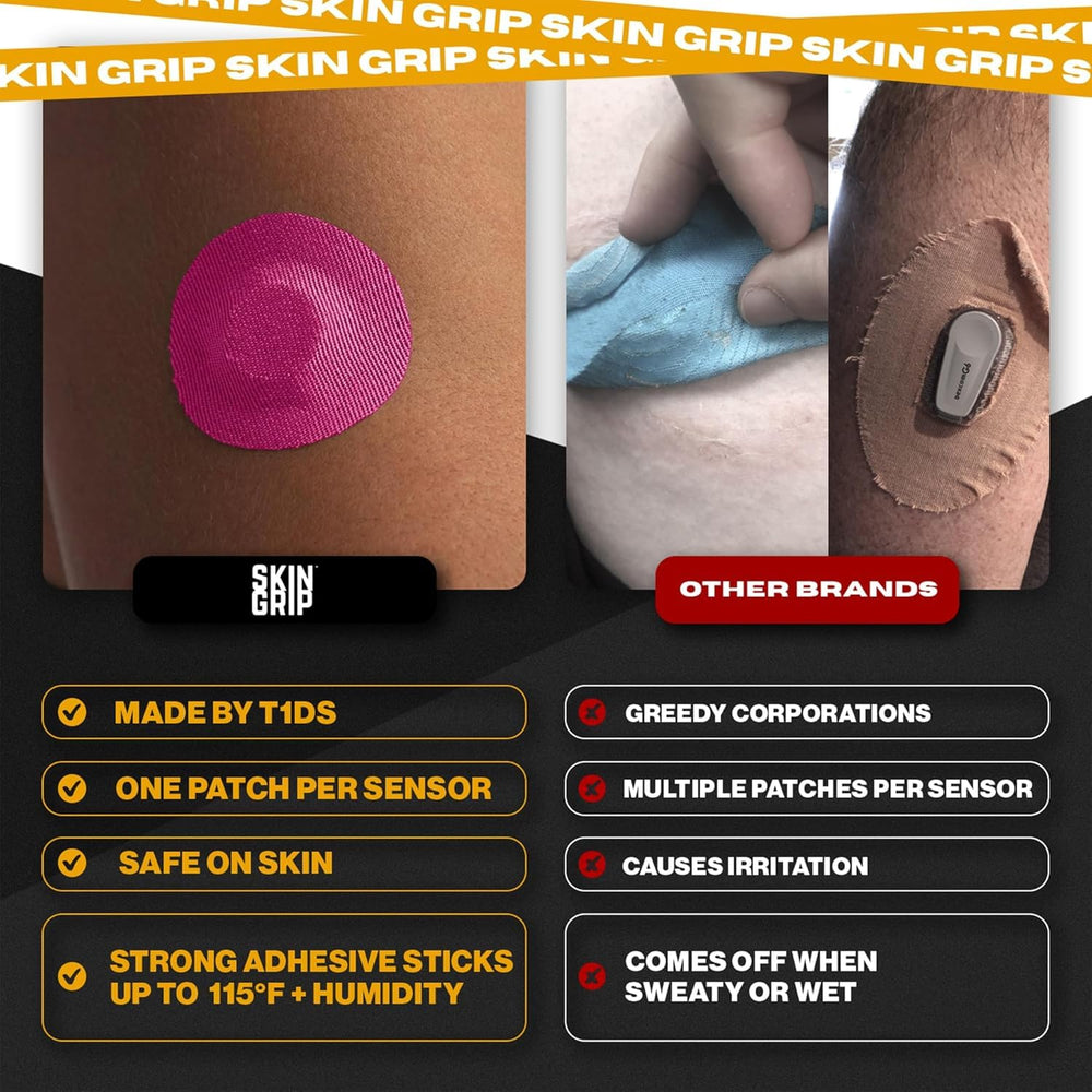 Skin Grip Freestyle Libre 3 application steps for secure setup and quick wear.