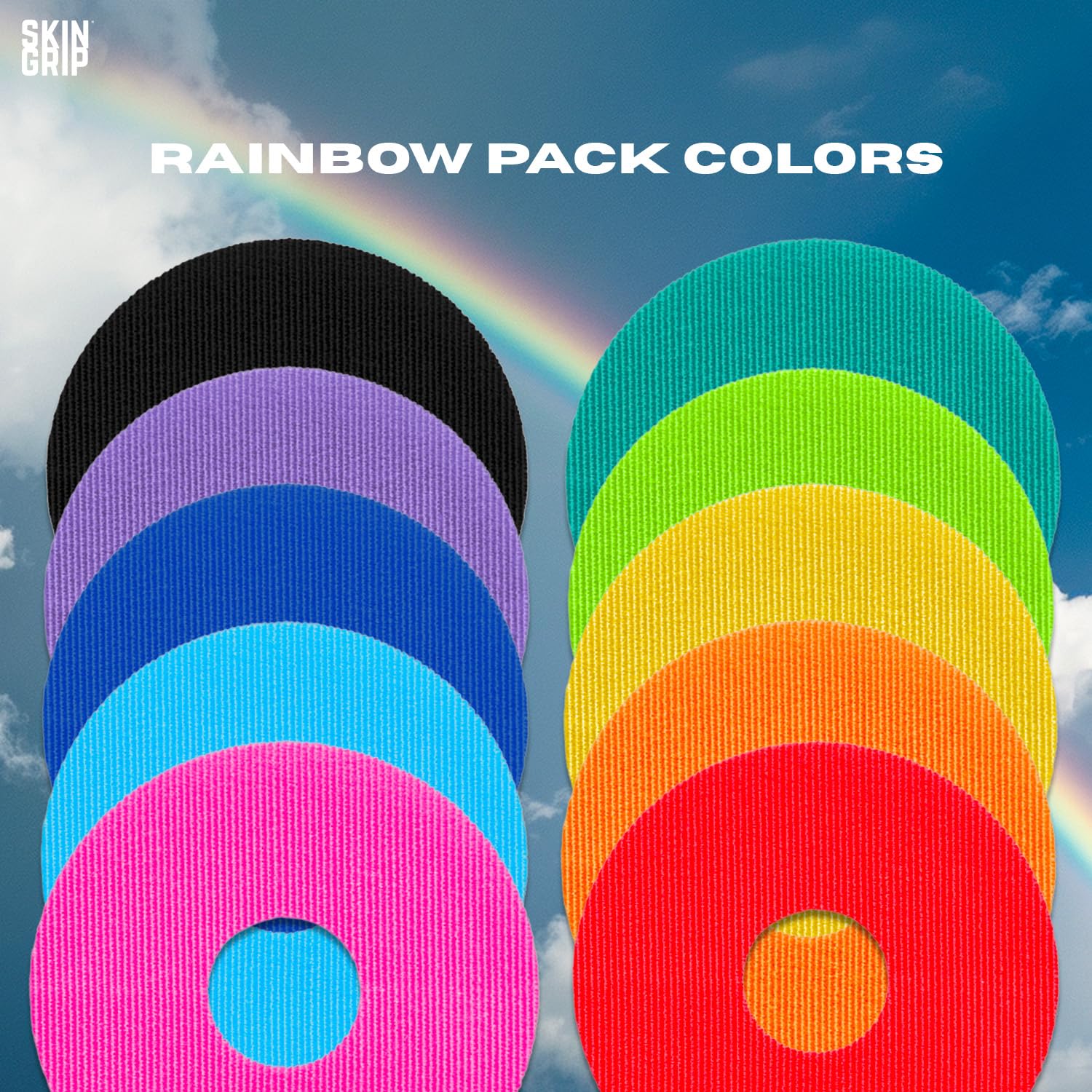 Skin Grip multicolor pack for discreet, personalized wear