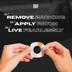 Barrier solution prep with Skin Grip improves adhesion and longevity.