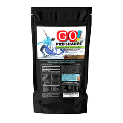 Scoop and mix GO Pro Shakes into milk for quick chocolate shake
