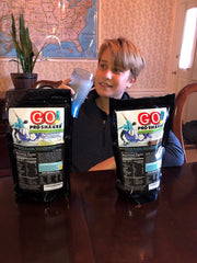 Kids and teens enjoying Skinny Jane GO Pro Shakes as breakfast