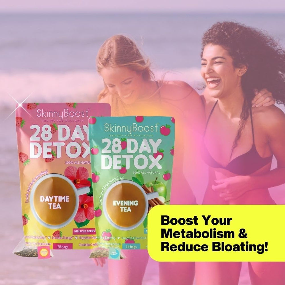SkinnyBoost Daytime Tea aroma with hibiscus and orange peel.