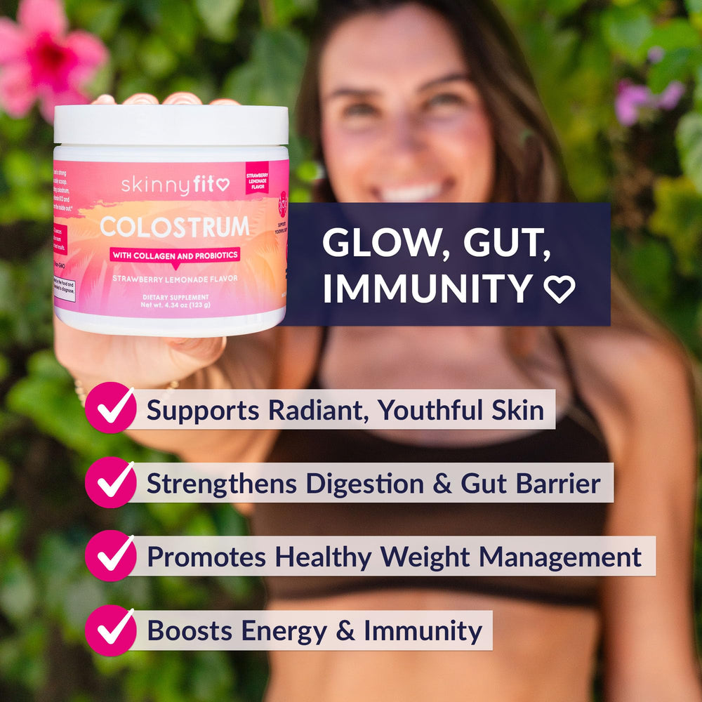 SkinnyFit probiotics and Vitamin B12 pack; supports energy and gut balance.