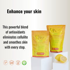 SkinSips antioxidants from French melon concentrate in a vibrant blend