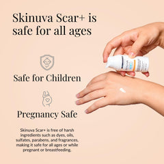 Skinuva silicone matrix cream closeup highlights smooth, lightweight texture.