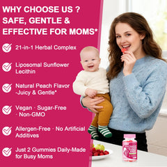 SKLIA daily lactation routine gummies ready for use