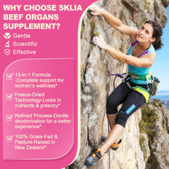 SKLIA heart tissue capsules showcase a comprehensive organ blend for balance