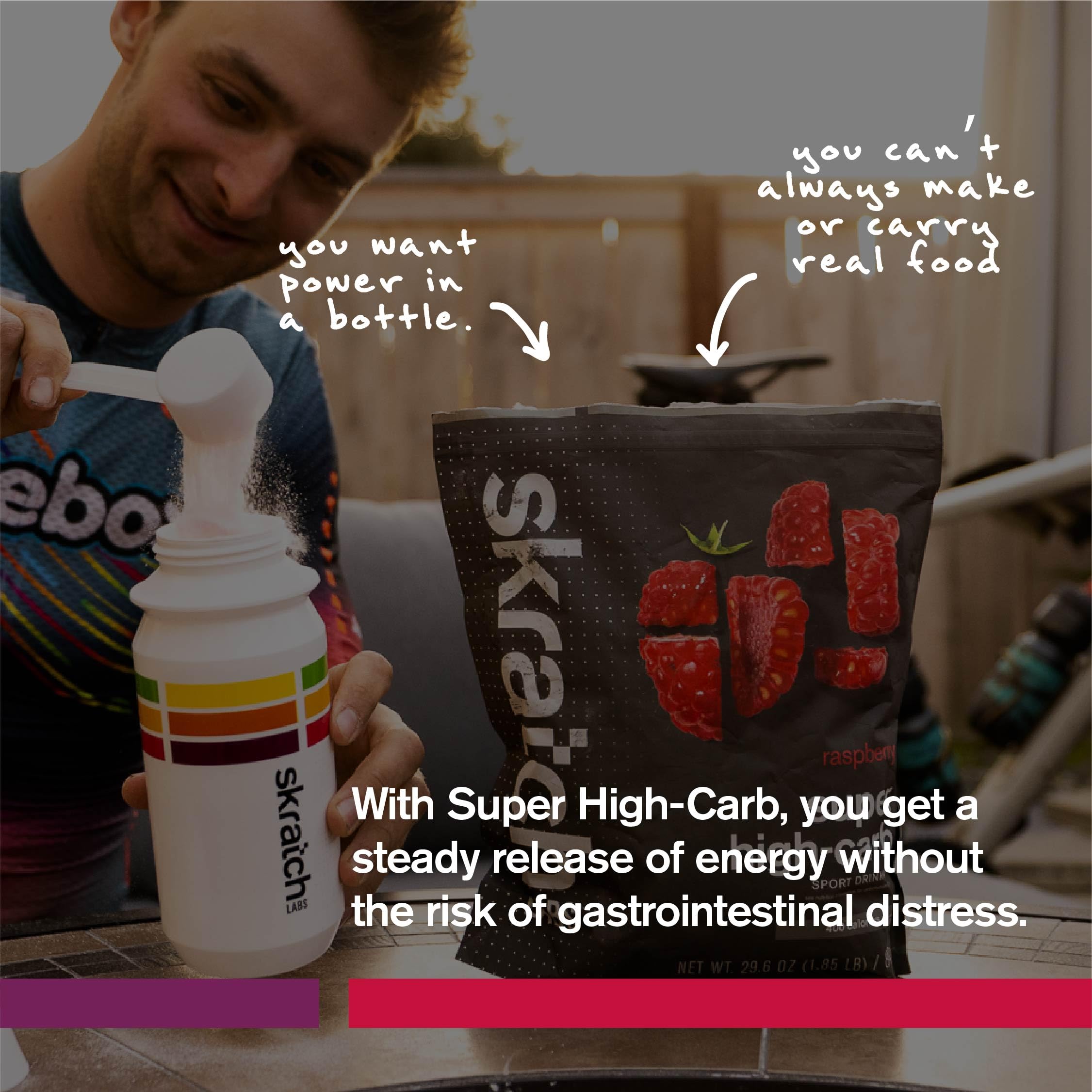 Skratch Labs endurance energy drink mix for long rides or runs.
