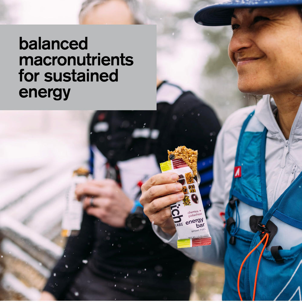 Skratch Labs Energy Bar in a gym bag for quick post-workout fuel
