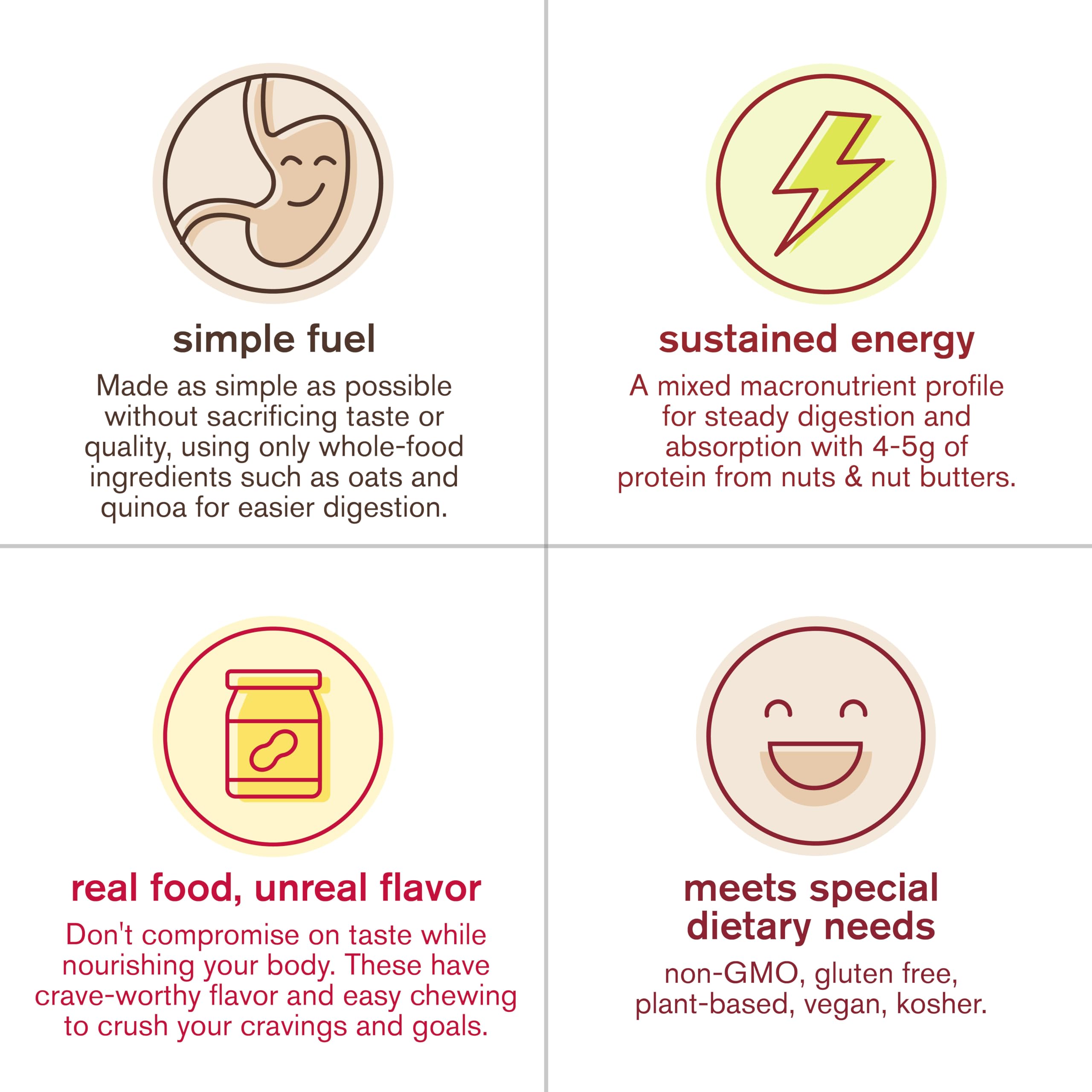 Skratch Labs Energy Bar non GMO and gluten free labels on packaging