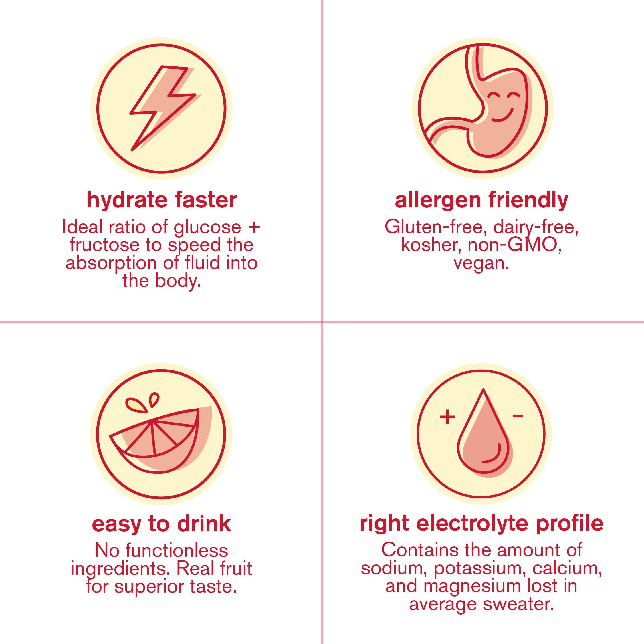 Skratch Labs Strawberry Lemonade flavor label emphasizes clean ingredients.